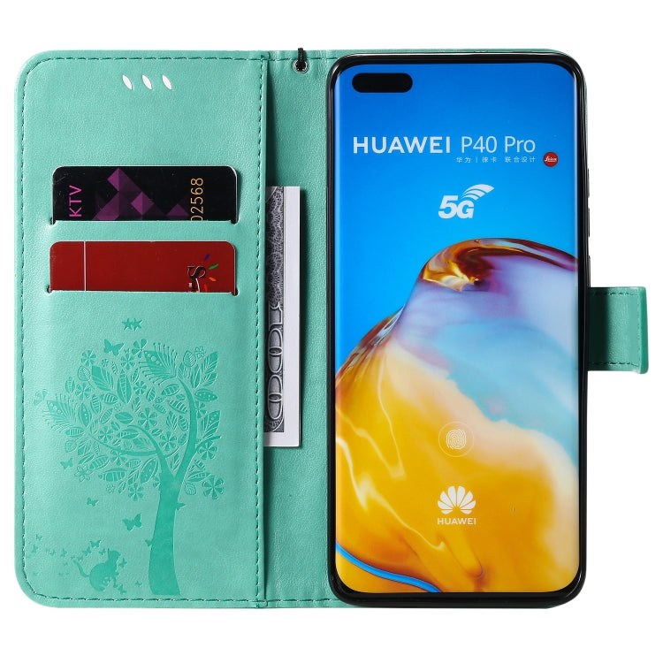 Custodia portafoglio in pelle sintetica per Huawei P40 Pro