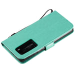 Custodia portafoglio in pelle sintetica per Huawei P40 Pro
