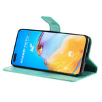 Custodia portafoglio in pelle sintetica per Huawei P40 Pro