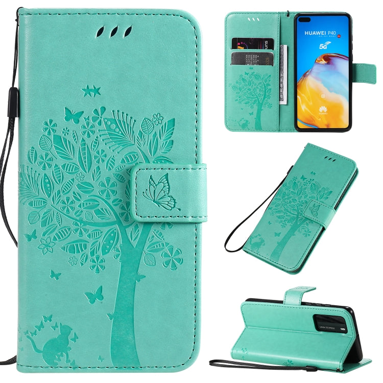 Custodia portafoglio in pelle sintetica per Huawei P40 Pro