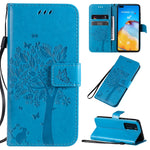 Custodia portafoglio in pelle sintetica per Huawei P40 Pro