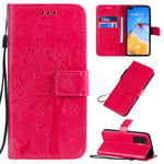 Custodia portafoglio in pelle sintetica per Huawei P40 Pro