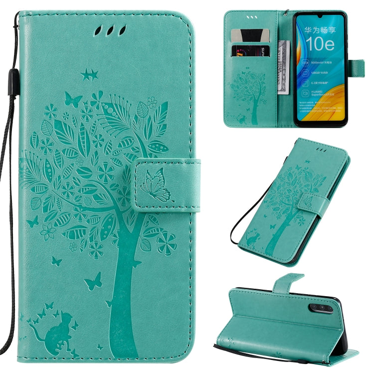 Custodia portafoglio in pelle sintetica per Huawei Enjoy 10e