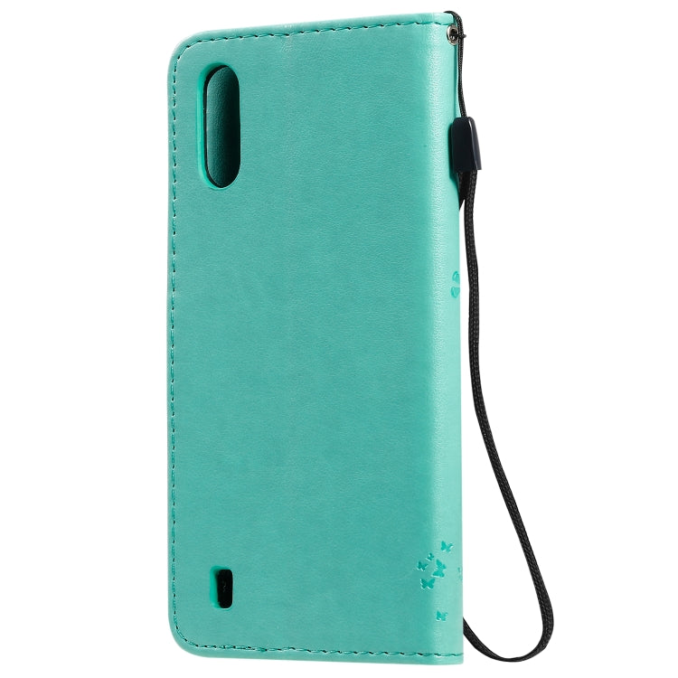 Custodia portafoglio in pelle sintetica per Galaxy A01