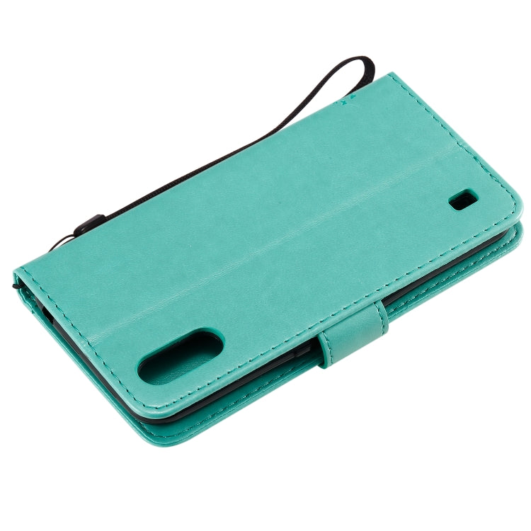 Custodia portafoglio in pelle sintetica per Galaxy A01
