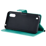 Custodia portafoglio in pelle sintetica per Galaxy A01