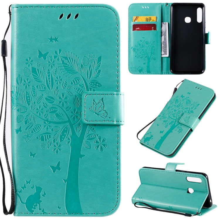 Custodia portafoglio in pelle sintetica per Galaxy A70e