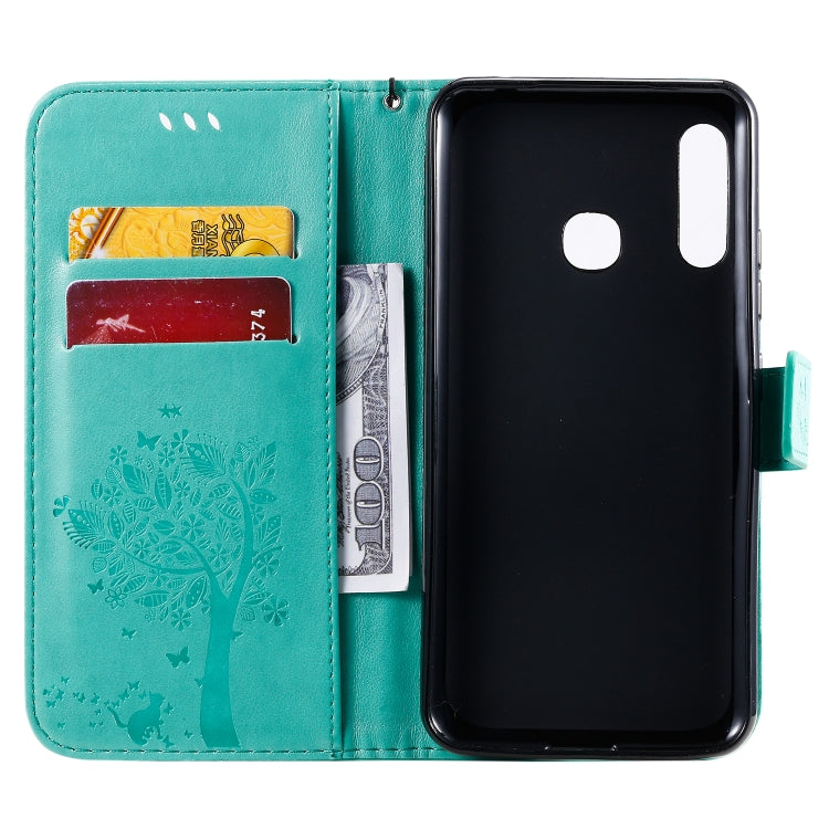 Custodia portafoglio in pelle sintetica per Galaxy A70e