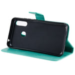 Custodia portafoglio in pelle sintetica per Galaxy A70e