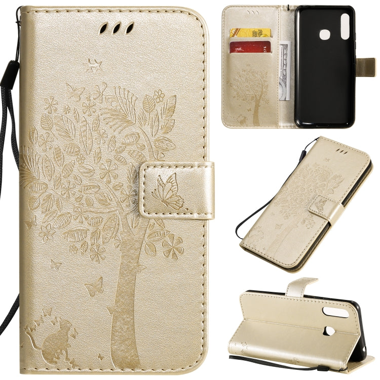 Custodia portafoglio in pelle sintetica per Galaxy A70e