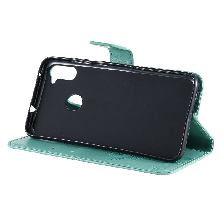 Custodia portafoglio in pelle sintetica per Galaxy M11 e A11