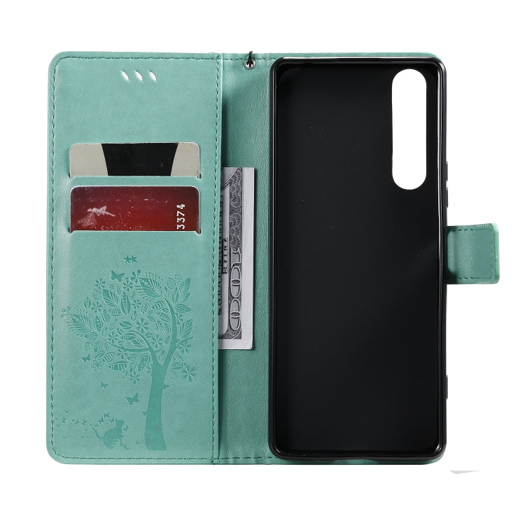 Custodia portafoglio in pelle sintetica per Sony Xperia 1 II