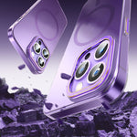 Custodia per telefono Magsafe Magnetic Crystal Frosted Series, For iPhone 14, For iPhone 14 Plus, For iPhone 14 Pro, For iPhone 14 Pro Max, For iPhone 13, For iPhone 13 Pro