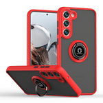 Q Shadow I Ring Kickstand Custodia per telefono ibrida per PC e TPU, For Samsung Galaxy S23 5G, For Samsung Galaxy S23+ 5G