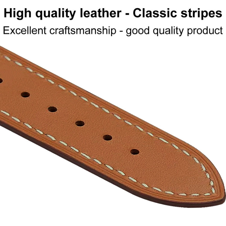 Cinturino in pelle serie imak PG1, For Apple Watch Series 4/5/6/SE 1/2/3 40mm, For Apple Watch Series 4/5/6/SE 1/2/3 44mm, For Apple Watch Series 8 41mm, For Apple Watch Series 8 45mm