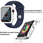 Imak PC Frame Case con pellicola in vetro temperato, For Apple Watch Series 4/5/6/SE 1/2/3 40mm, For Apple Watch Series 4/5/6/SE 1/2/3 44mm, For Apple Watch Series 9 / 8 / 7 41mm, For Apple Watch Series 9 / 8 / 7 45mm                                   ...