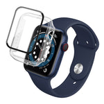 Imak PC Frame Case con pellicola in vetro temperato, For Apple Watch Series 4/5/6/SE 1/2/3 40mm, For Apple Watch Series 4/5/6/SE 1/2/3 44mm, For Apple Watch Series 9 / 8 / 7 41mm, For Apple Watch Series 9 / 8 / 7 45mm                                   ...