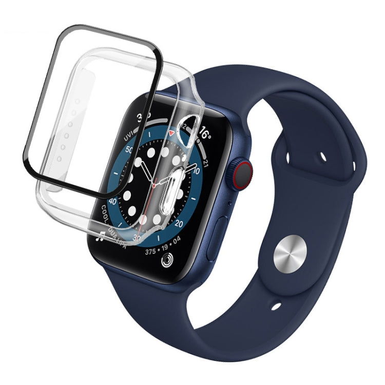 Imak PC Frame Case con pellicola in vetro temperato, For Apple Watch Series 4/5/6/SE 1/2/3 40mm, For Apple Watch Series 4/5/6/SE 1/2/3 44mm, For Apple Watch Series 9 / 8 / 7 41mm, For Apple Watch Series 9 / 8 / 7 45mm                                   ...