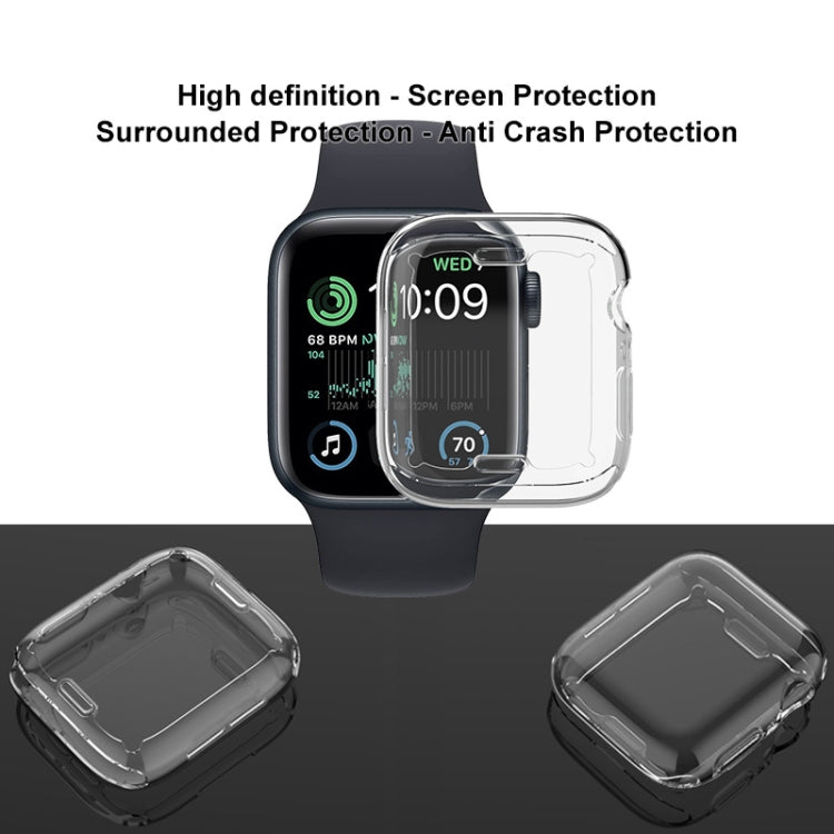 Custodia protettiva in TPU serie imak UX-3, For Apple Watch SE 2023 40mm / Series 4/5/6/SE 1/2/3 40mm, For Apple Watch SE 2023 44mm / Series 4/5/6/SE 1/2/3 44mm