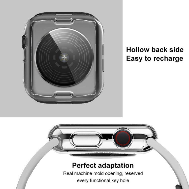 Custodia protettiva in TPU serie imak UX-3, For Apple Watch SE 2023 40mm / Series 4/5/6/SE 1/2/3 40mm, For Apple Watch SE 2023 44mm / Series 4/5/6/SE 1/2/3 44mm