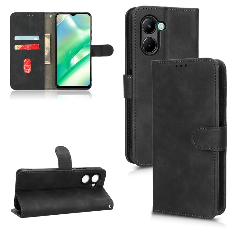 Custodia per telefono in pelle con vibrazione magnetica Skin Feel, For Realme C33, For vivo V25 5G / V25e / X80 Lite, For Blackview BV7100, For Nokia G60