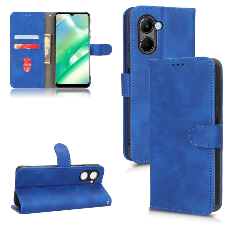 Custodia per telefono in pelle con vibrazione magnetica Skin Feel, For Realme C33, For vivo V25 5G / V25e / X80 Lite, For Blackview BV7100, For Nokia G60