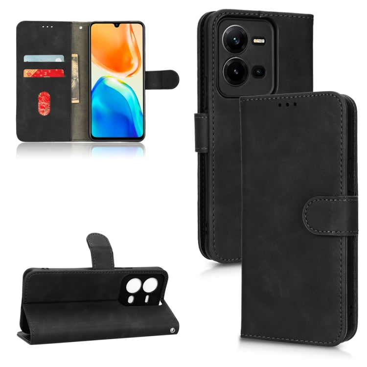 Custodia per telefono in pelle con vibrazione magnetica Skin Feel, For Realme C33, For vivo V25 5G / V25e / X80 Lite, For Blackview BV7100, For Nokia G60