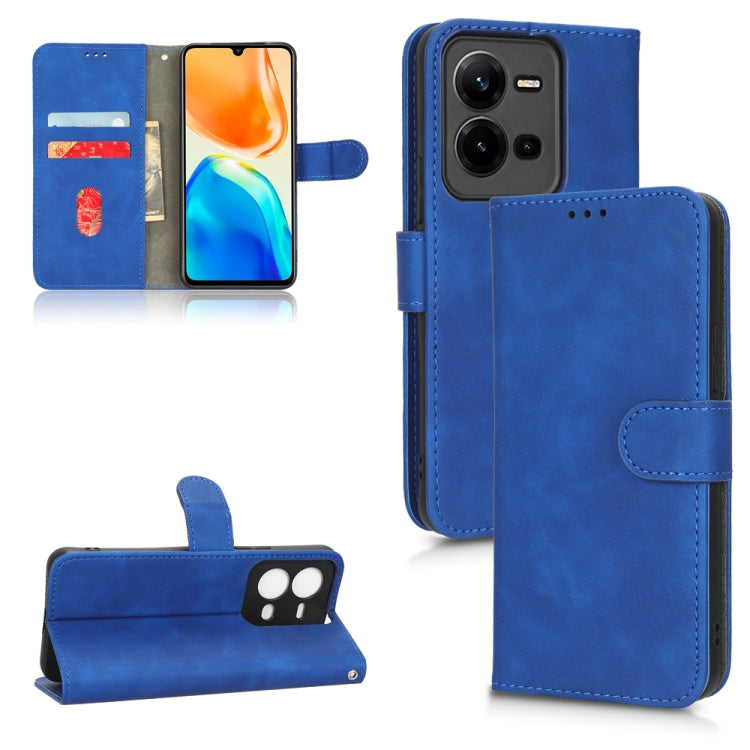 Custodia per telefono in pelle con vibrazione magnetica Skin Feel, For Realme C33, For vivo V25 5G / V25e / X80 Lite, For Blackview BV7100, For Nokia G60