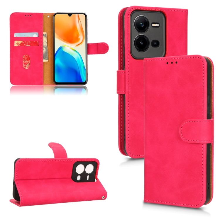 Custodia per telefono in pelle con vibrazione magnetica Skin Feel, For Realme C33, For vivo V25 5G / V25e / X80 Lite, For Blackview BV7100, For Nokia G60