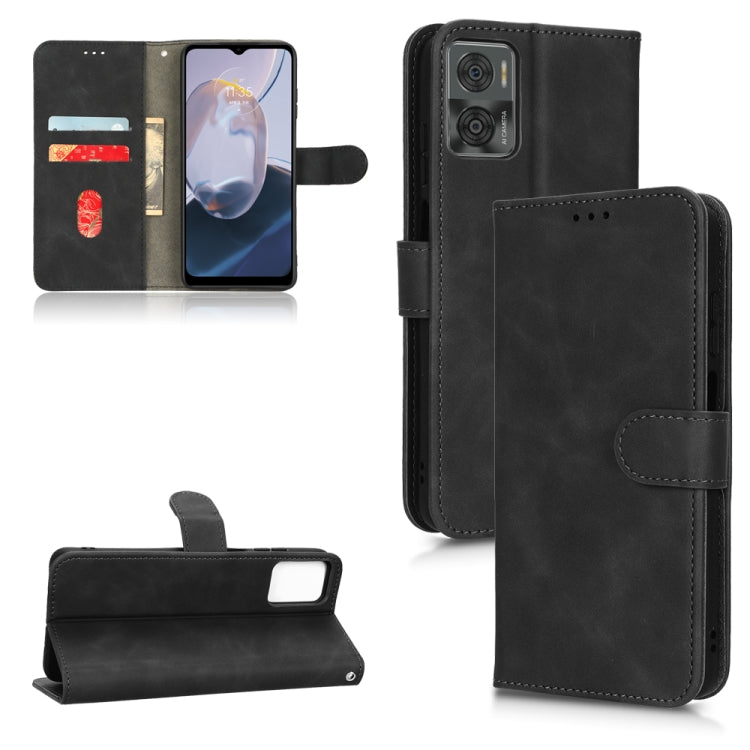 Custodia per telefono in pelle con vibrazione magnetica Skin Feel, For Oukitel C31, For  Motorola Moto E22 4G / E22i 4G
