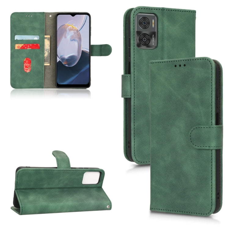 Custodia per telefono in pelle con vibrazione magnetica Skin Feel, For Oukitel C31, For  Motorola Moto E22 4G / E22i 4G