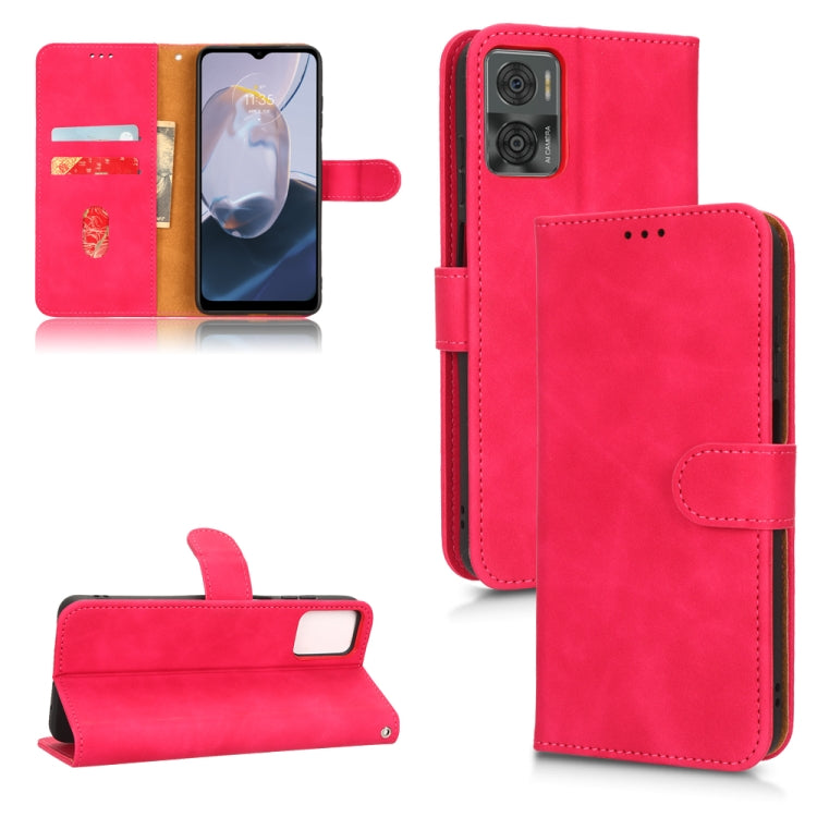 Custodia per telefono in pelle con vibrazione magnetica Skin Feel, For Oukitel C31, For  Motorola Moto E22 4G / E22i 4G