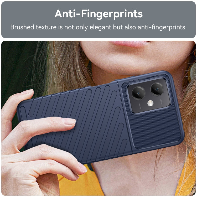 Custodia protettiva morbida per telefono Thunderbolt antiurto in TPU, For Xiaomi Redmi Note 12 China