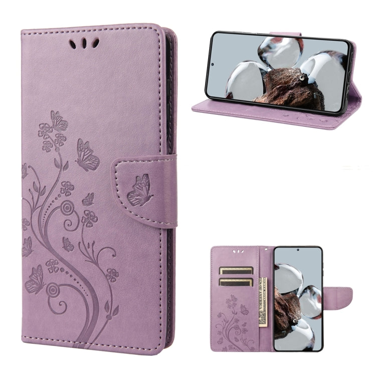 Custodia per cellulare in pelle con motivo floreale a farfalla, For Samsung Galaxy A14 5G, For Xiaomi 12T / 12T Pro / Redmi K50 Ultra, For Google Pixel 7 5G