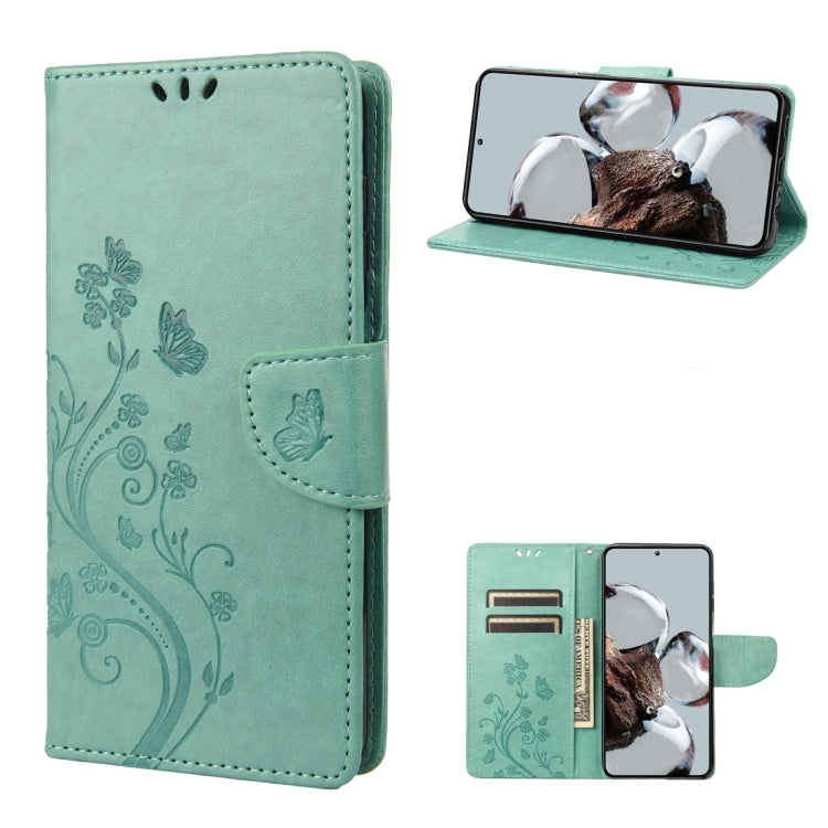 Custodia per cellulare in pelle con motivo floreale a farfalla, For Samsung Galaxy A14 5G, For Xiaomi 12T / 12T Pro / Redmi K50 Ultra, For Google Pixel 7 5G