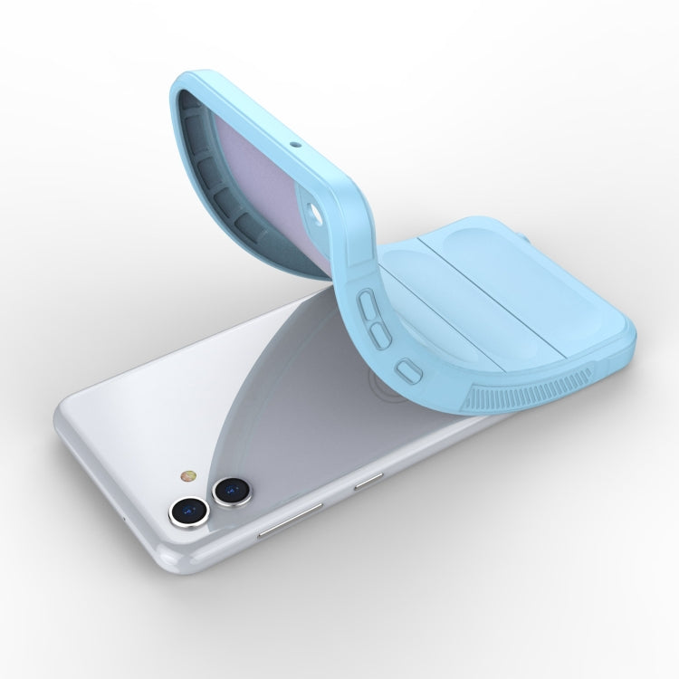 Magic Shield TPU + custodia per telefono in flanella, For Samsung Galaxy A04 4G