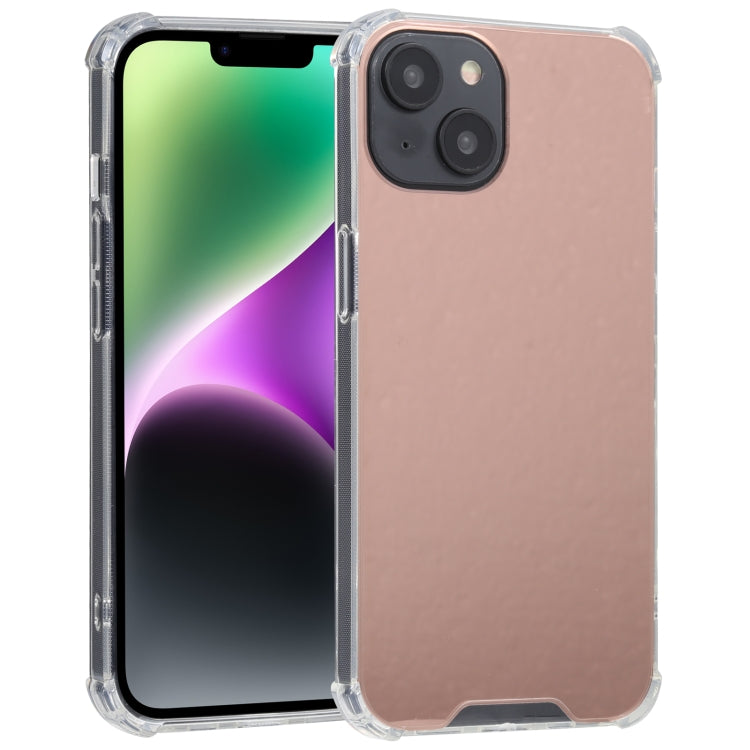 Custodia per telefono in TPU a quattro gocce in acrilico a specchio elettrolitico, For iPhone 14, For iPhone 14 Plus, For iPhone 14 Pro, For iPhone 14 Pro Max