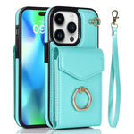 Custodia per telefono con slot per schede RFID antifurto, For iPhone 11 Pro Max, For iPhone 11 Pro, For iPhone 11