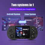 ANBERNIC RG353P Console di gioco portatile Schermo da 3,5 pollici Sistema Android Linux, 16G, 16G+64G, 16G+128G, 16G+256G
