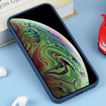 Custodia per telefono Magsafe antiurto in silicone liquido a copertura totale, For iPhone X / XS, For iPhone XR, For iPhone XS Max