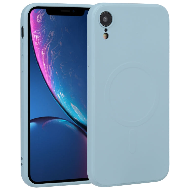 Custodia per telefono Magsafe antiurto in silicone liquido a copertura totale, For iPhone X / XS, For iPhone XR, For iPhone XS Max