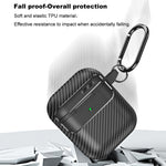 Custodia protettiva in fibra di carbonio per AirPods