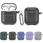 Custodia protettiva in fibra di carbonio per AirPods