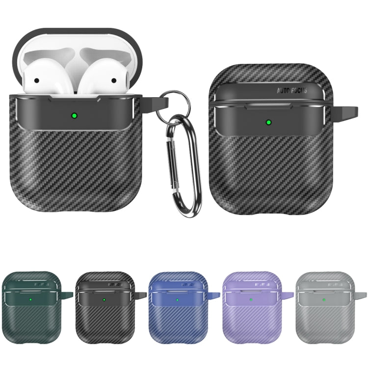 Custodia protettiva in fibra di carbonio per AirPods
