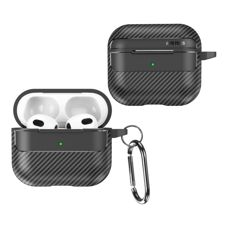 Custodia protettiva in fibra di carbonio per AirPods