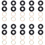 Obiettivo per fotocamera posteriore da 10 pezzi, For Xiaomi Redmi Note 11SE, For Xiaomi Poco F4 GT, For Xiaomi Redmi K40S/Poco F4, For Xiaomi Redmi Note 11E/Redmi 10 5G/Redmi 11 Prime 5G, For Xiaomi Black Shark 4S/Black Shark 4S Pro