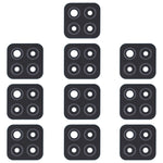 Obiettivo per fotocamera posteriore da 10 pezzi, For Xiaomi Redmi Note 11SE, For Xiaomi Poco F4 GT, For Xiaomi Redmi K40S/Poco F4, For Xiaomi Redmi Note 11E/Redmi 10 5G/Redmi 11 Prime 5G, For Xiaomi Black Shark 4S/Black Shark 4S Pro