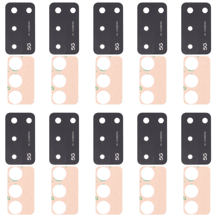 Obiettivo per fotocamera posteriore da 10 pezzi, For Xiaomi Redmi Note 11SE, For Xiaomi Poco F4 GT, For Xiaomi Redmi K40S/Poco F4, For Xiaomi Redmi Note 11E/Redmi 10 5G/Redmi 11 Prime 5G, For Xiaomi Black Shark 4S/Black Shark 4S Pro
