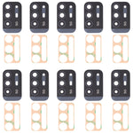 Obiettivo per fotocamera posteriore da 10 pezzi, For Xiaomi Redmi Note 11SE, For Xiaomi Poco F4 GT, For Xiaomi Redmi K40S/Poco F4, For Xiaomi Redmi Note 11E/Redmi 10 5G/Redmi 11 Prime 5G, For Xiaomi Black Shark 4S/Black Shark 4S Pro