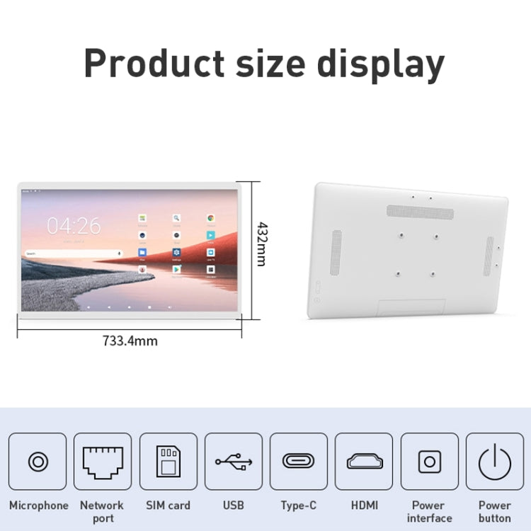 Macchina pubblicitaria con display IPS 32 pollici Android 12